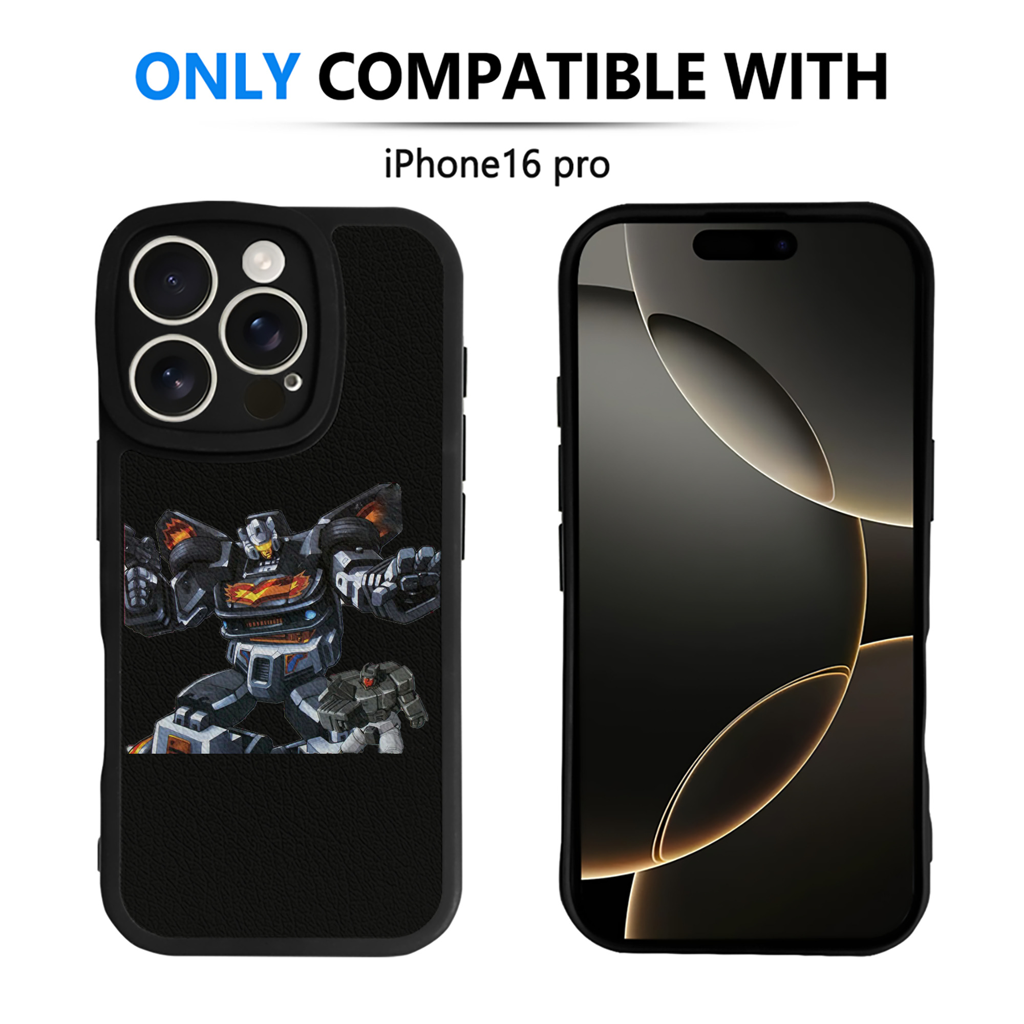 （画像用）  【iPhone 16シリーズ対応】シリコンスマホケース（レザー調） 材質：シリコン